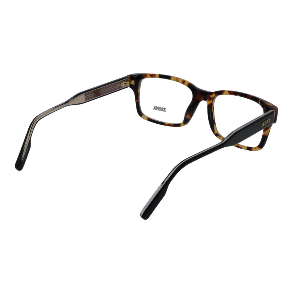 Ermenegildo Zegna Brillenrahmen aus braunem Acetat