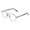 Ermenegildo Zegna Graue Titan-Brillenfassung