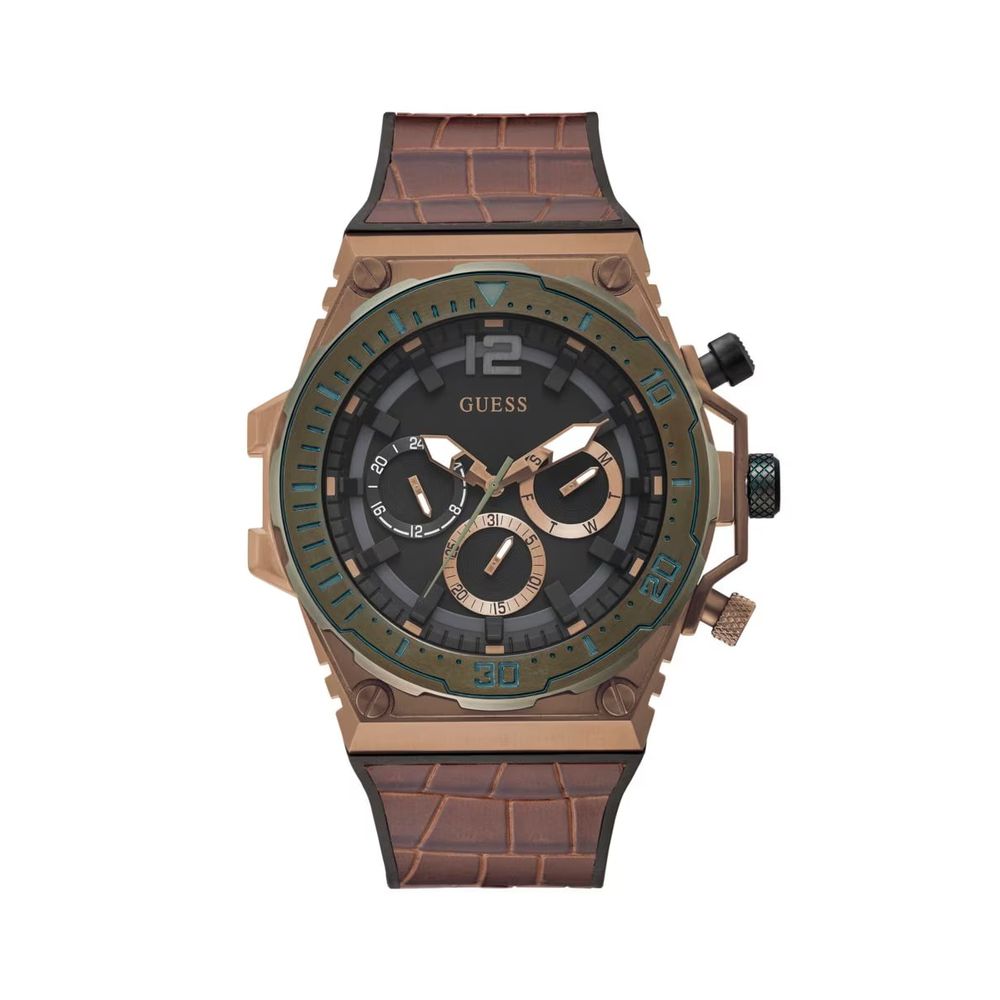 Guess Synthetic Brown Watch