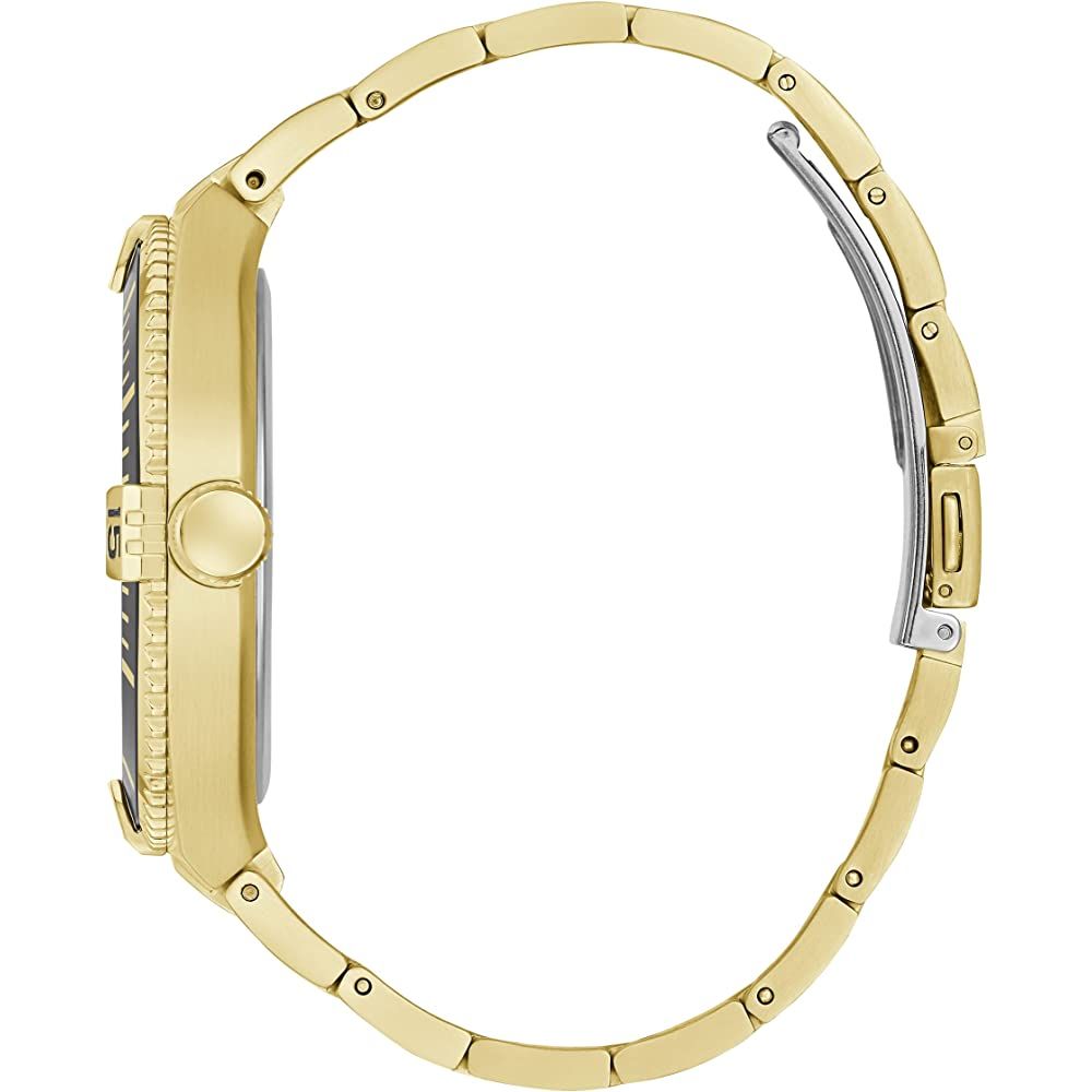 Guess Goldfarbene Edelstahl-Dresswatch