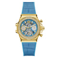 Guess Synthetische Sportuhr in Blau