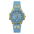 Guess Blaue synthetische Armbanduhr
