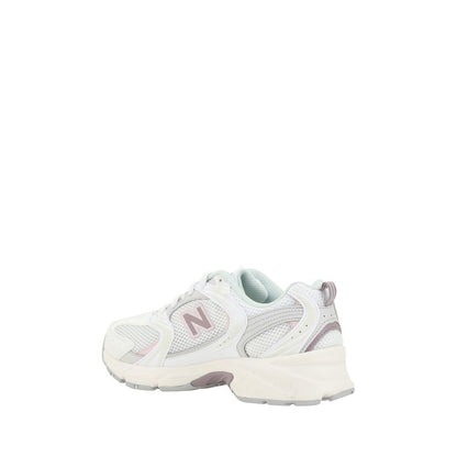 New Balance Weiße Leder Tier 3 Turnschuhe