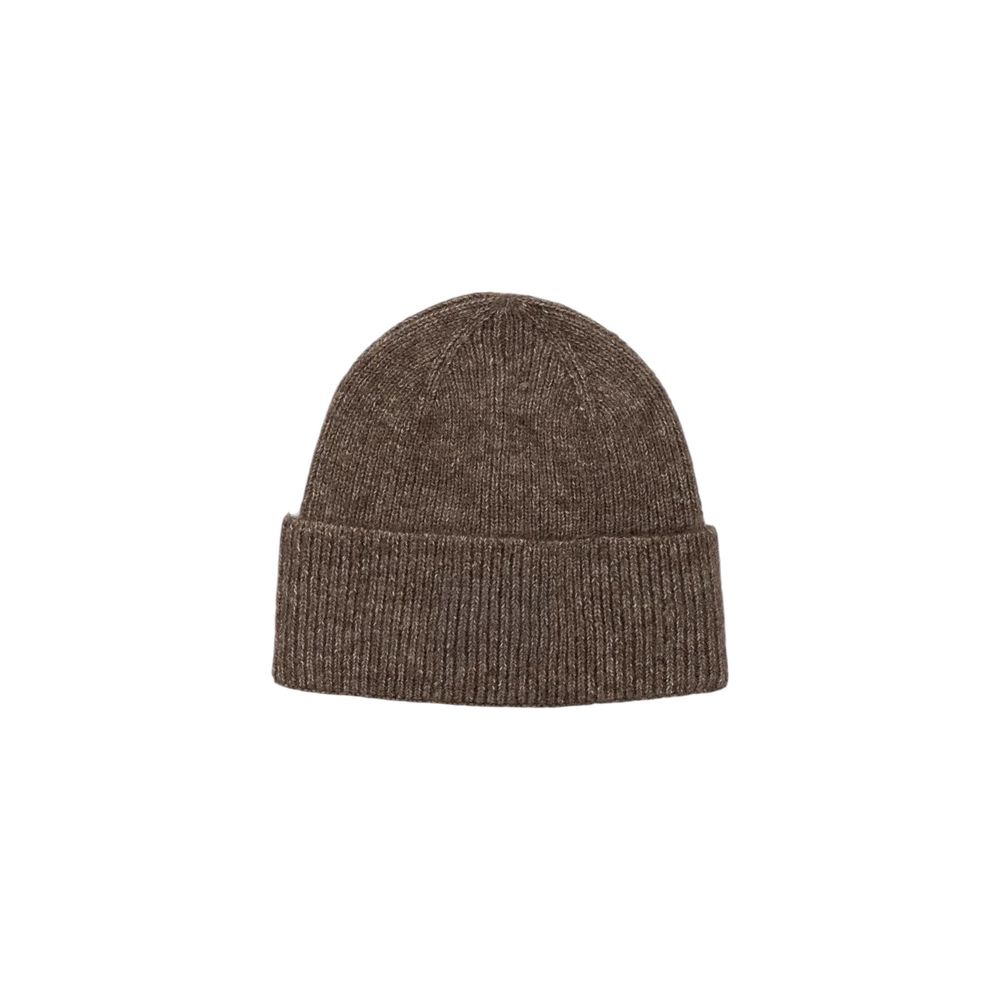 Calvin Klein Jeans Braune Marabou-Kappe (Baseball-Mütze)