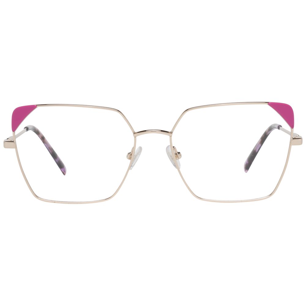 Emilio Pucci Brille mit roségoldenem Metall- und Kunststoffrahmen