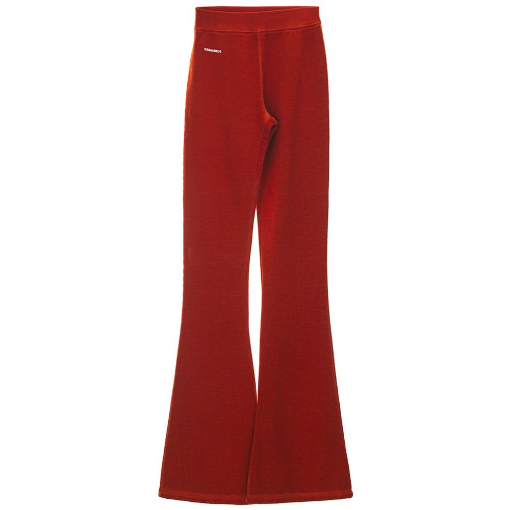 Dsquared² Red Cotton Joggers