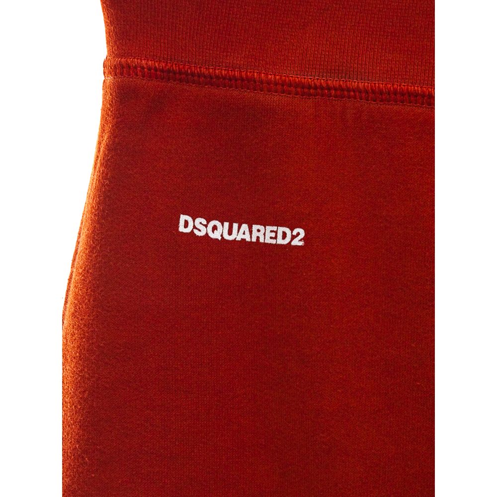 Dsquared² Red Cotton Joggers