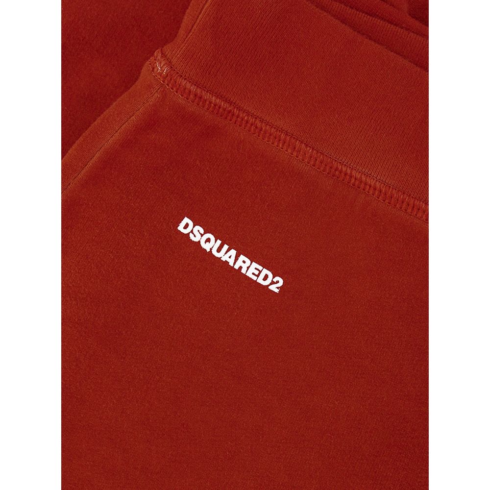 Dsquared² Red Cotton Joggers