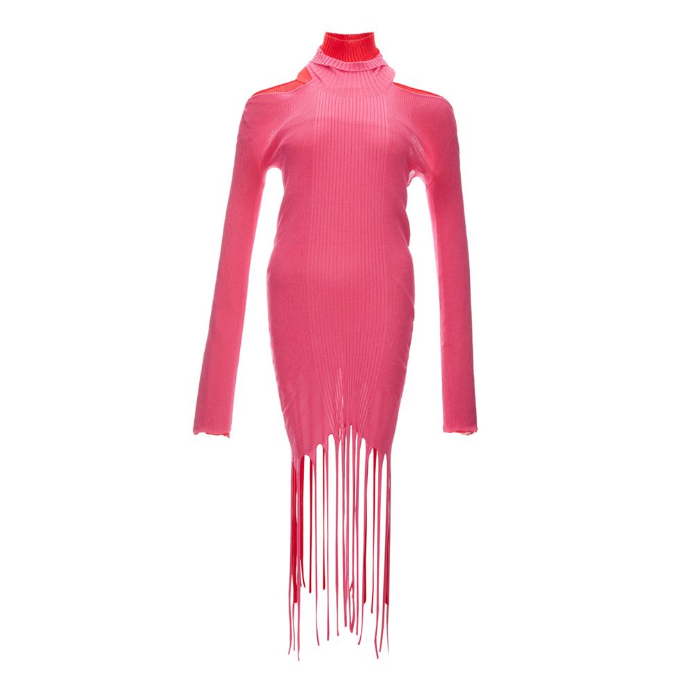 Bottega Veneta Rosa Baumwollkleid für jeden Tag