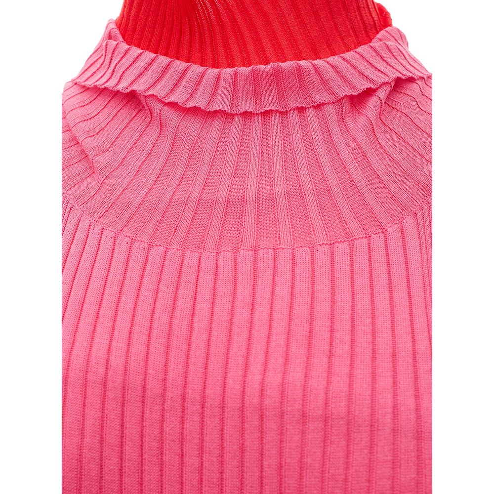Bottega Veneta Rosa Baumwollkleid für jeden Tag
