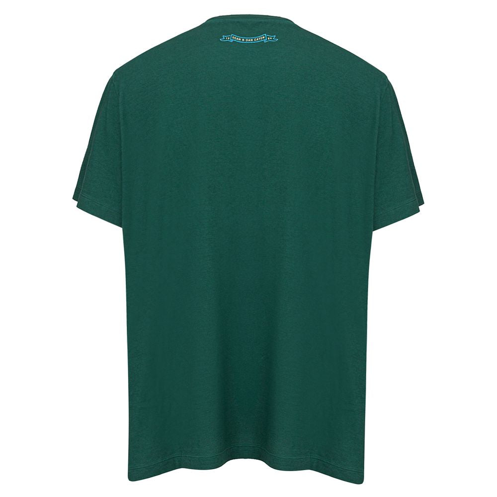 Dsquared² T-Shirt aus grüner Baumwolle