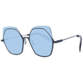 Yohji Yamamoto Grey Metallic Sunglasses with Plastic Details