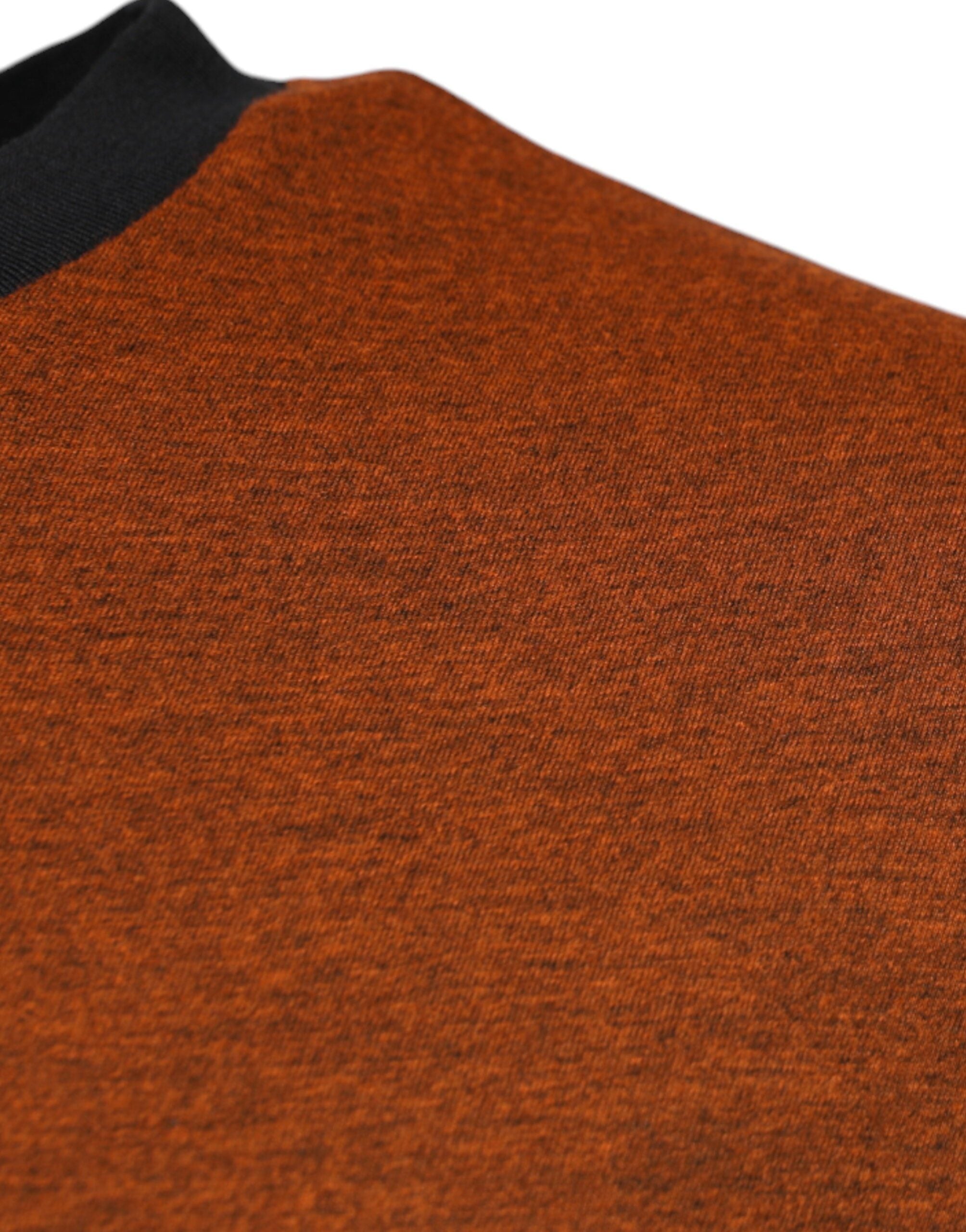 Dolce & Gabbana Brown DG Logo Crew Neck Polyester T-Shirt