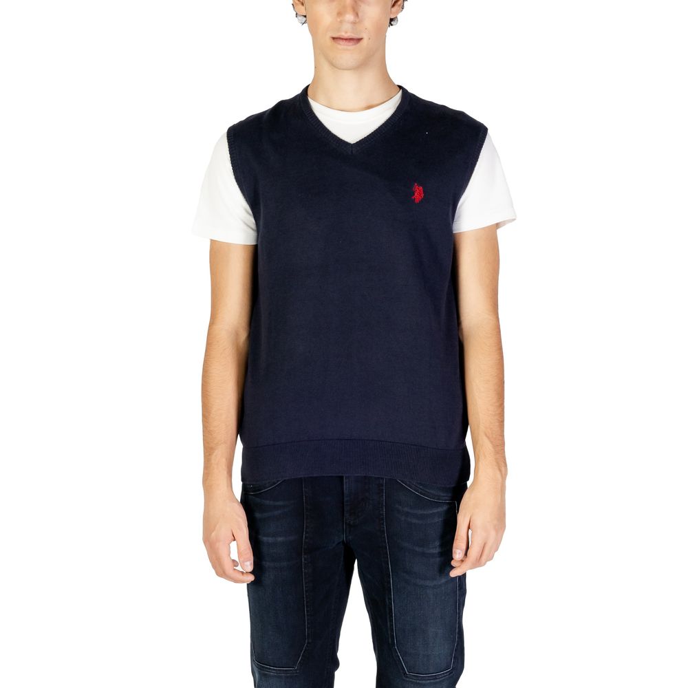 U.S. POLO ASSN. Blaue Baumwollweste
