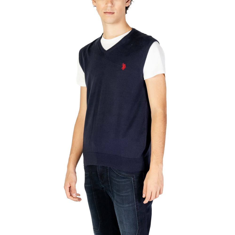 U.S. POLO ASSN. Blaue Baumwollweste