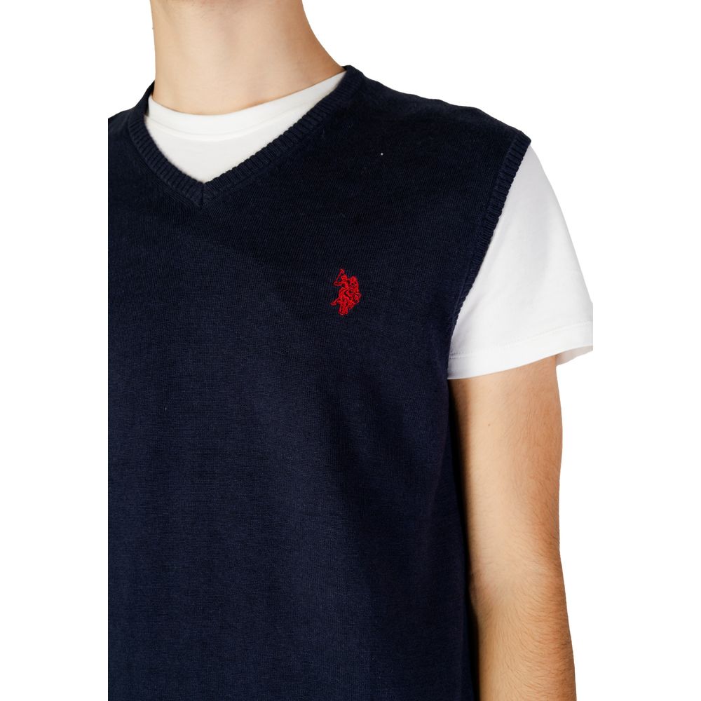 U.S. POLO ASSN. Blaue Baumwollweste