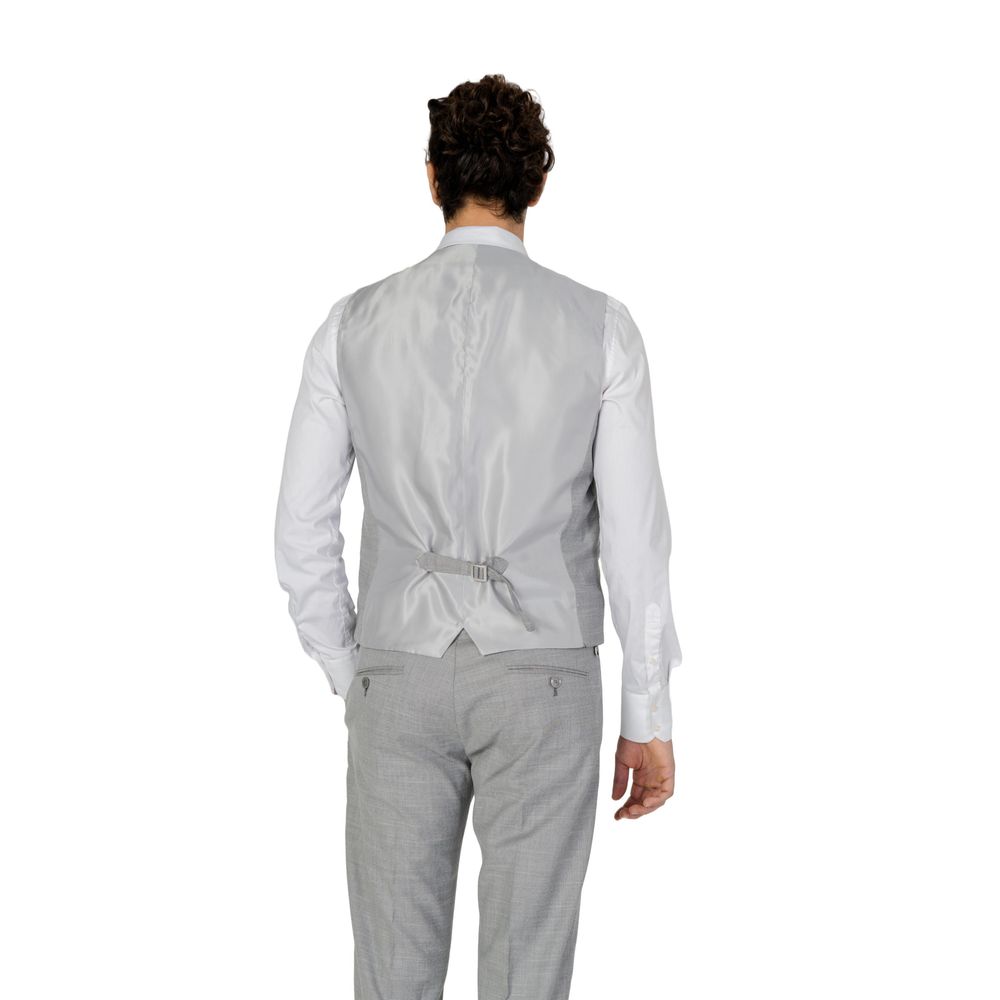 Antony Morato Graue Weste aus Polyester