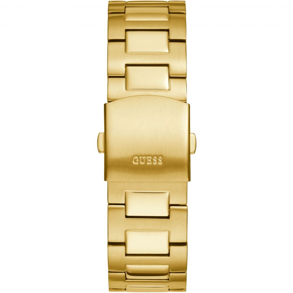 Guess Goldfarbene Edelstahl-Dresswatch