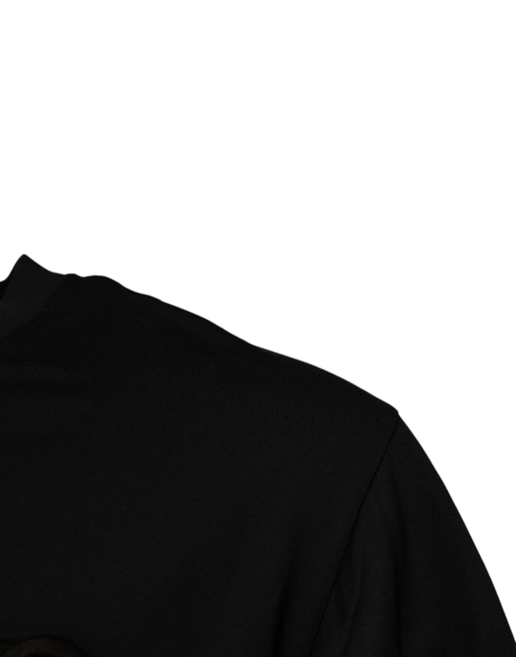 Dolce & Gabbana Black DG Logo Cotton Crew-Neck T-Shirt