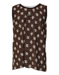 Dolce & Gabbana Brown Cotton Round-Neck Logo Monogram T-Shirt