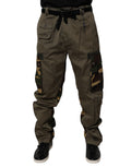 Dolce & Gabbana Multicolor Camouflage Patchwork Cargo Trousers
