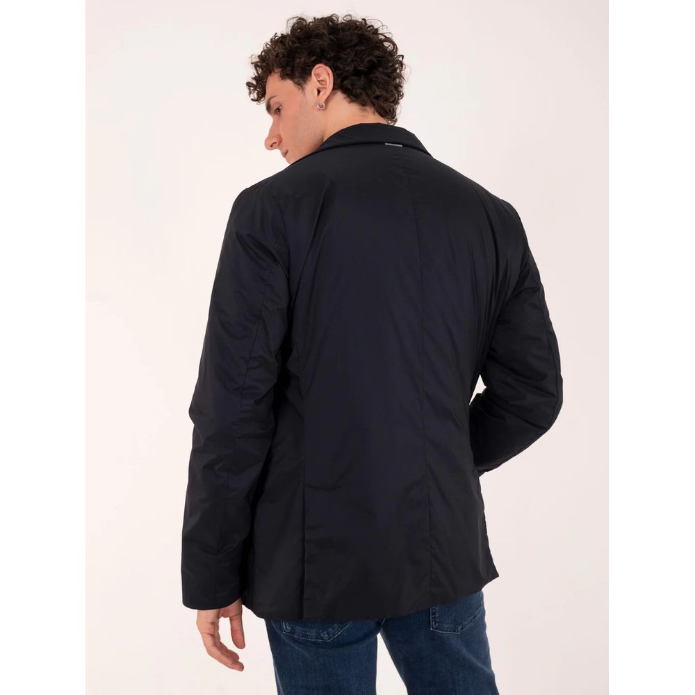 People Of Shibuya Blauer Polyester-Mantel