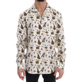 Dolce & Gabbana Multicolor Pattern Silk Shirt