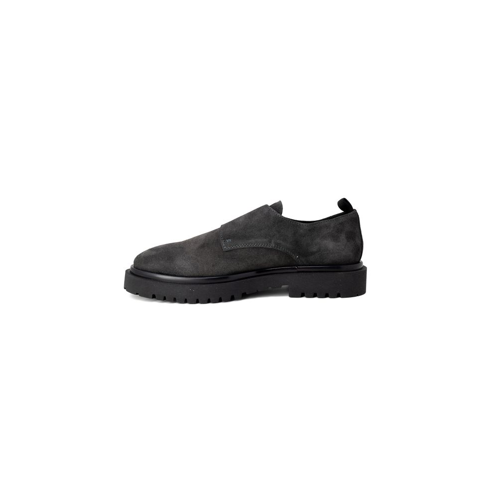 Antony Morato Schwarze Leder-Flachstiefel