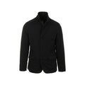 People Of Shibuya Schwarzer Polyester-Mantel