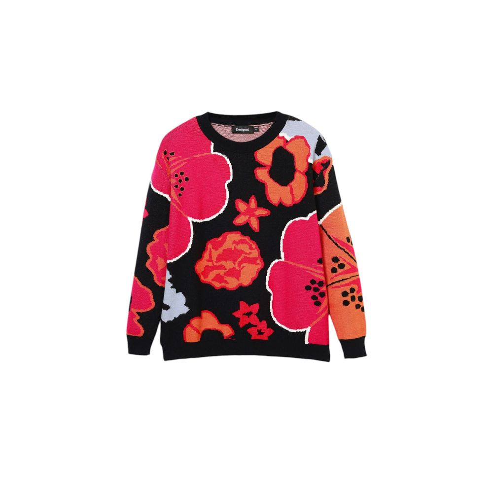 Desigual Schwarzes Polyamid-Sweatshirt