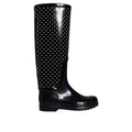 Dolce & Gabbana Elegant Black Rubber Boots