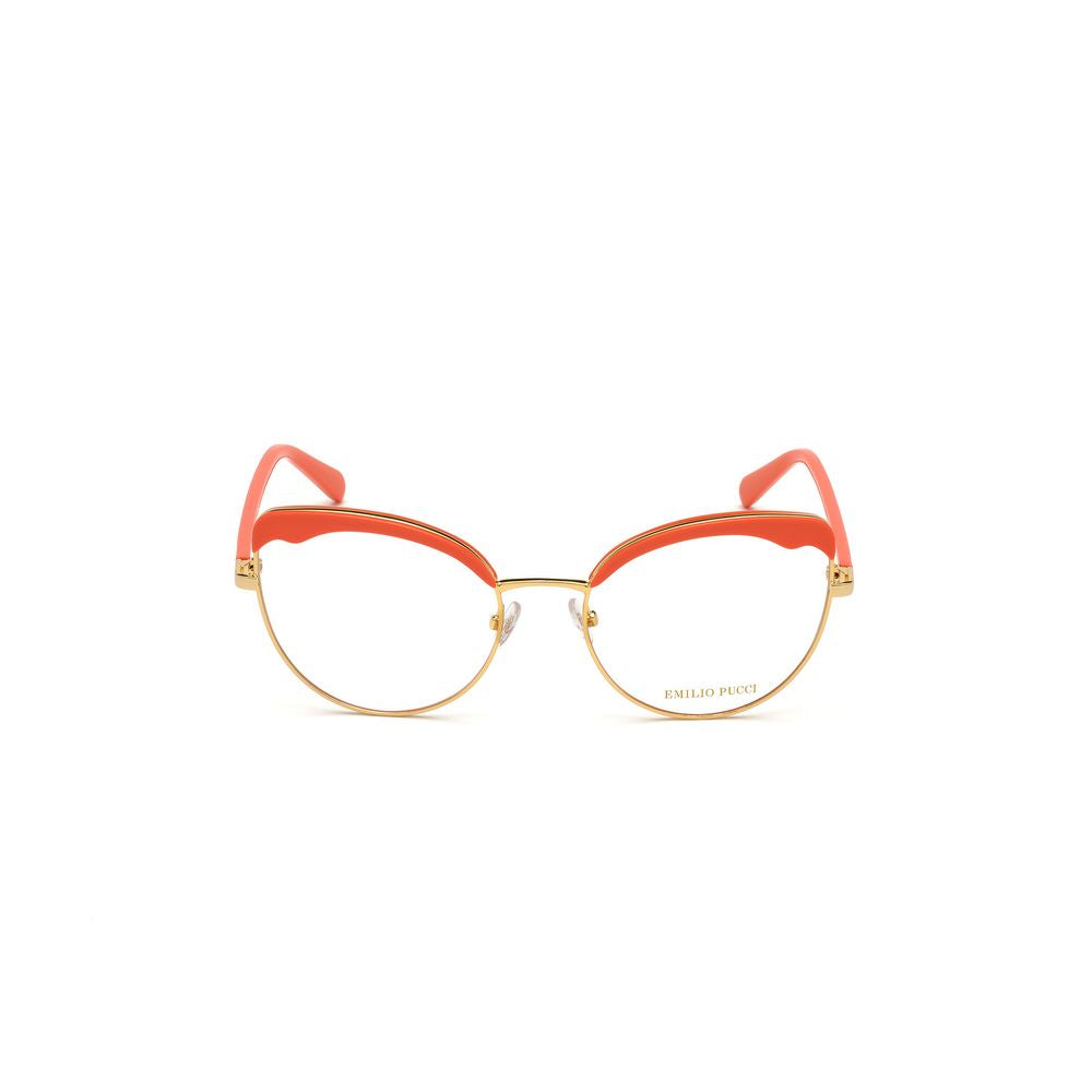 Emilio Pucci Gold Metal Eyeglasses (Frames)