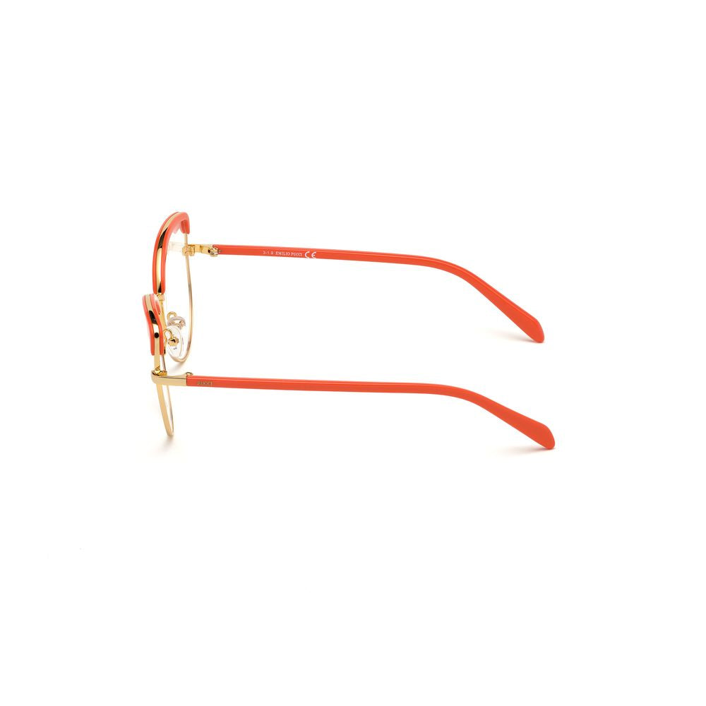 Emilio Pucci Gold Metal Eyeglasses (Frames)