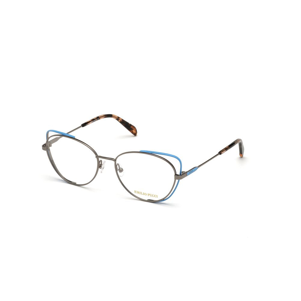 Emilio Pucci Grey Metal Eyeglasses (Frames)