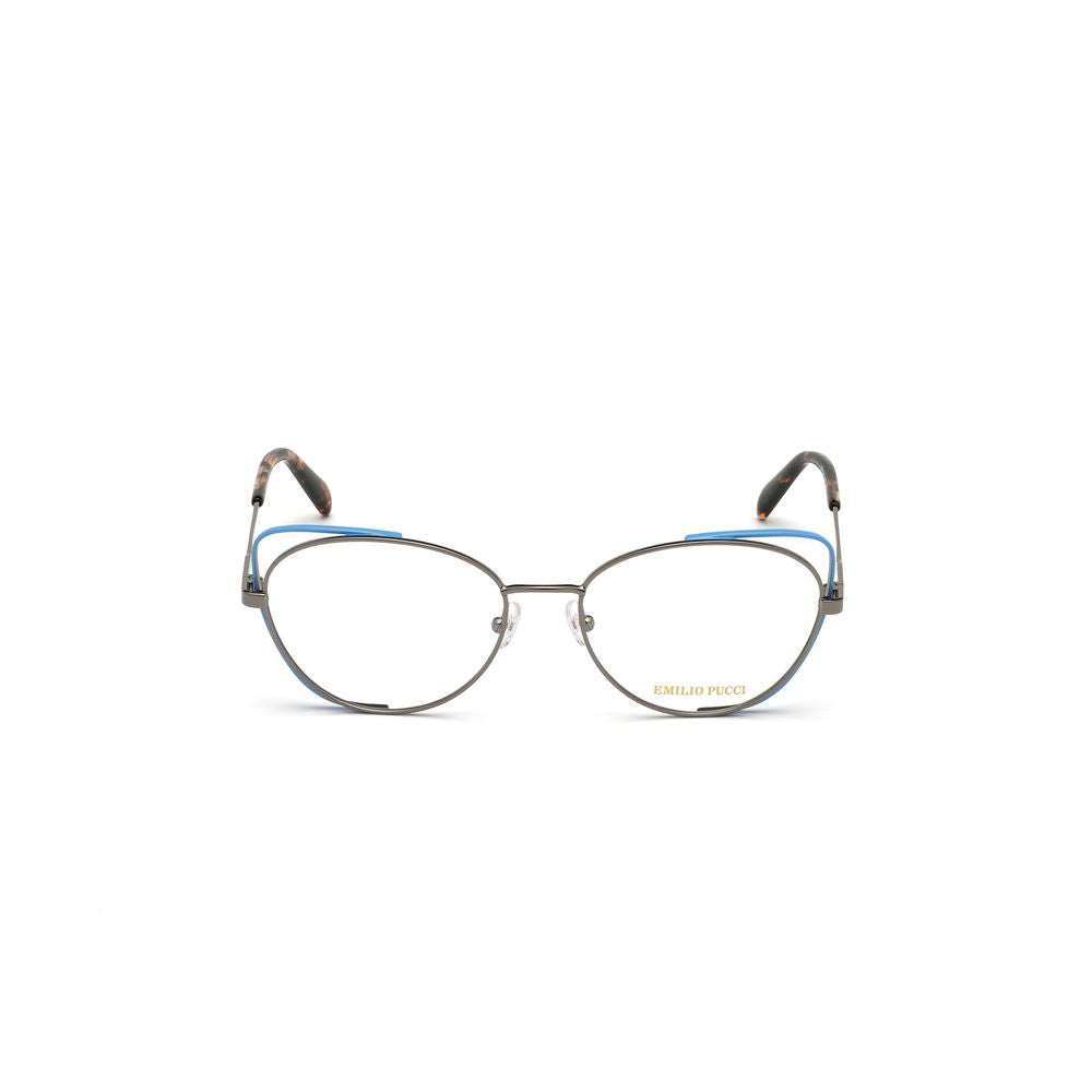 Emilio Pucci Grey Metal Eyeglasses (Frames)