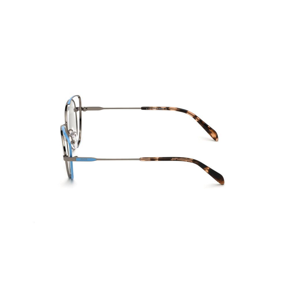 Emilio Pucci Grey Metal Eyeglasses (Frames)