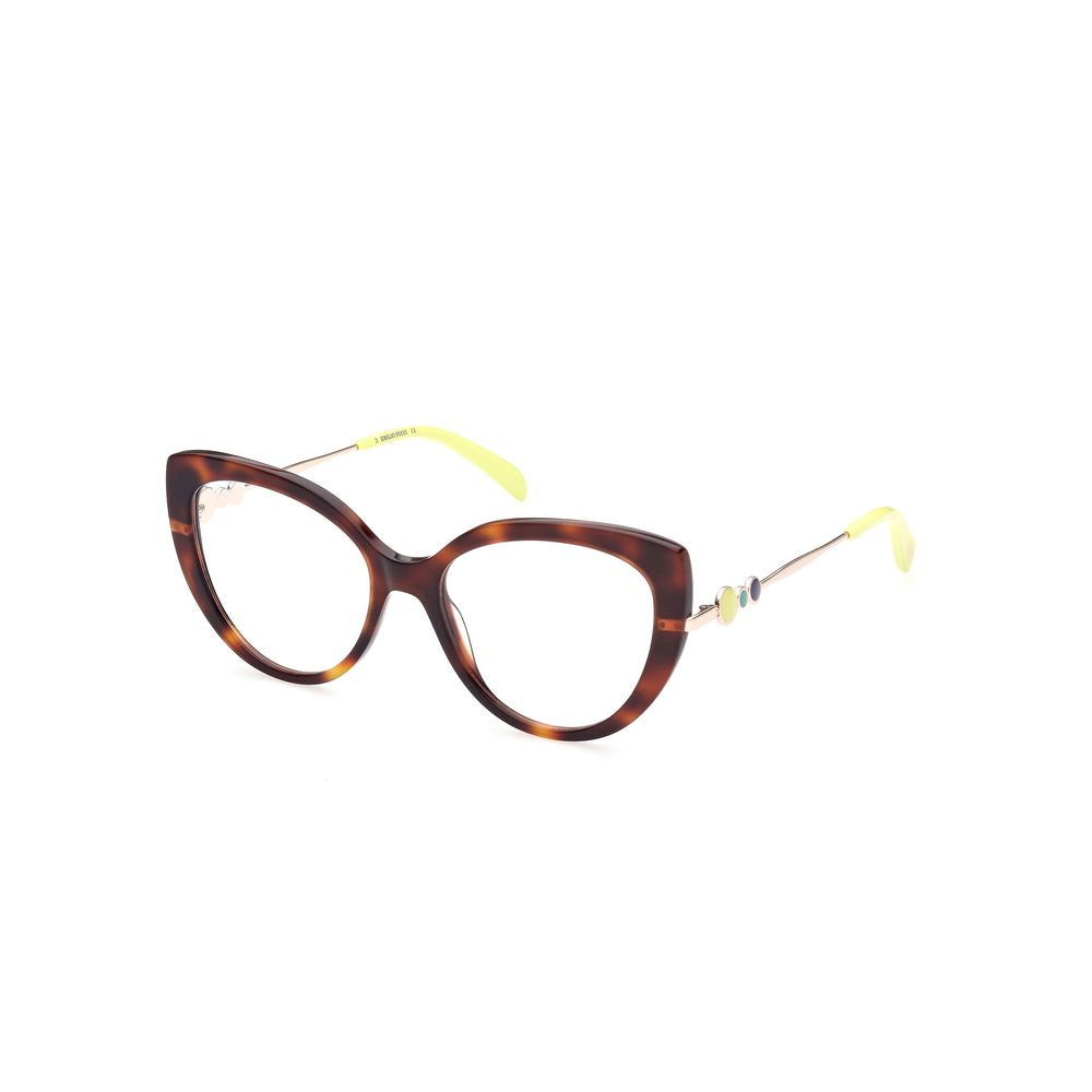 Emilio Pucci Braune Acetatbrille (Gestelle)