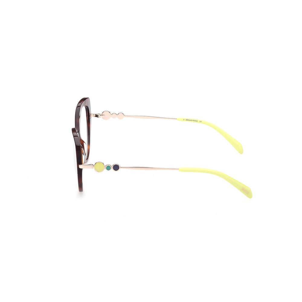 Emilio Pucci Braune Acetatbrille (Gestelle)