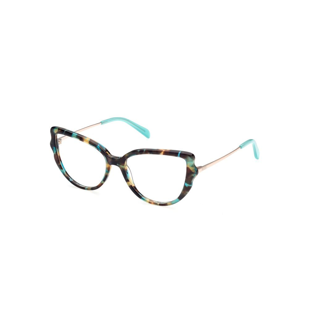 Emilio Pucci Brown Acetate Eyeglass Frames