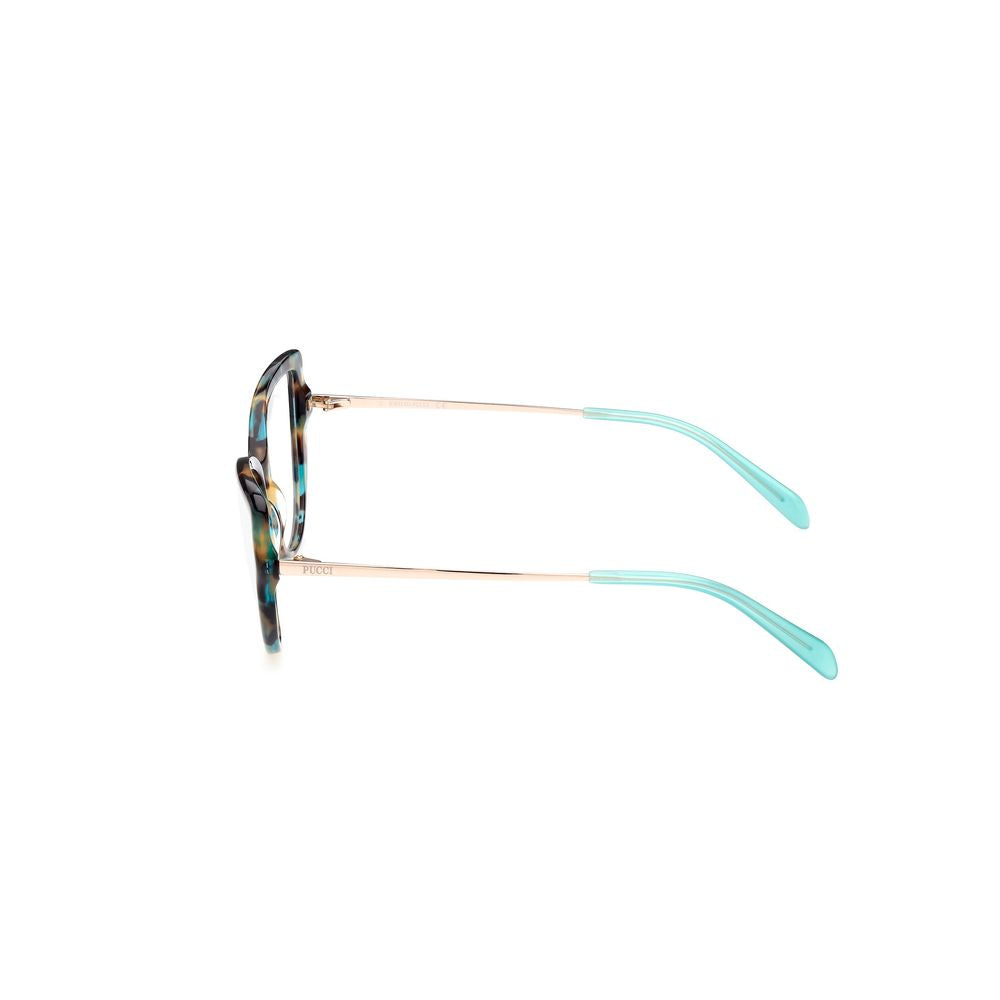 Emilio Pucci Brown Acetate Eyeglass Frames