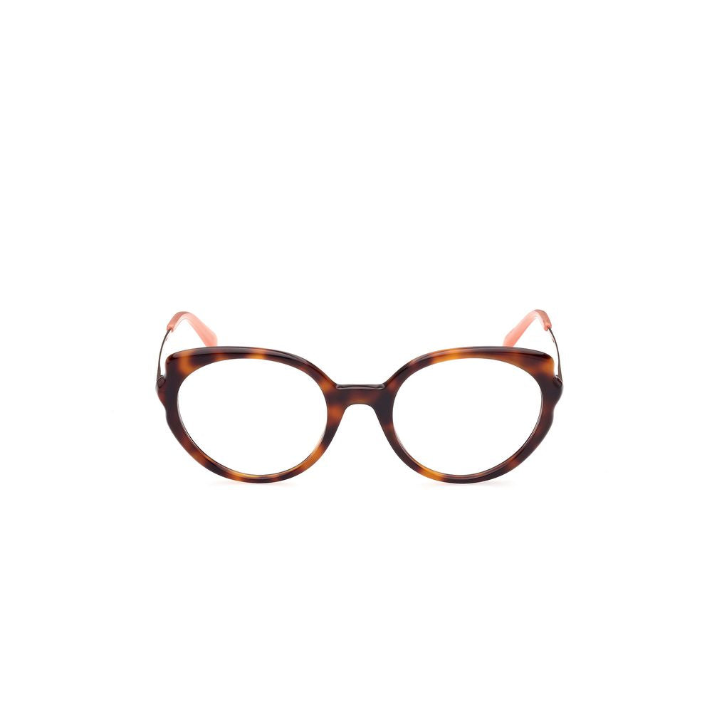 Emilio Pucci Brown Acetate Eyeglass Frames