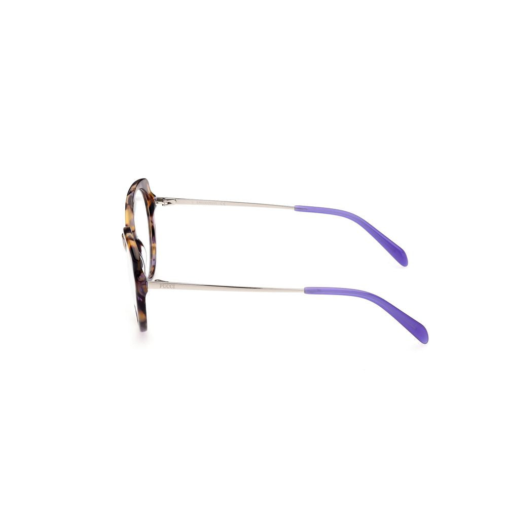 Emilio Pucci Braune Acetat-Brillengestelle