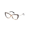 Emilio Pucci Braune Brille aus Acetat (Gestell)