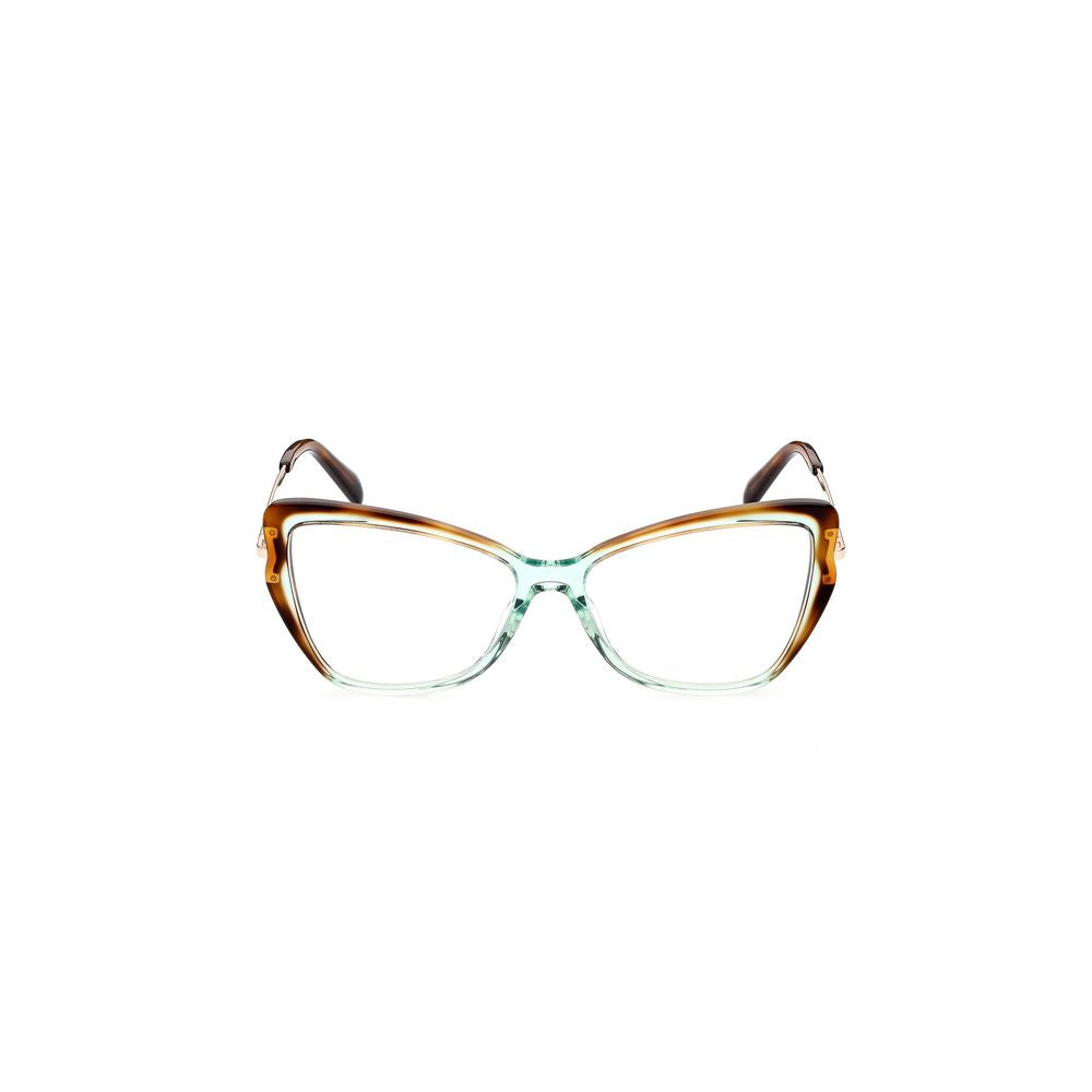 Emilio Pucci Green Acetate Optical Frames