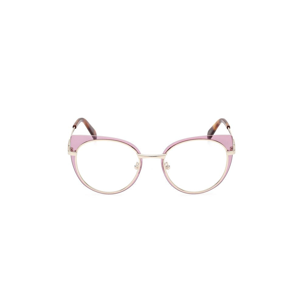 Emilio Pucci Lila Metallbrille (Gestelle)
