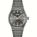 Hugo Boss Elegant Gray Stainless Steel Watch