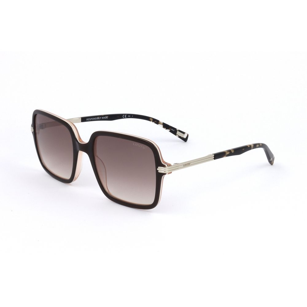Levi's Sonnenbrille aus schwarzem Harz