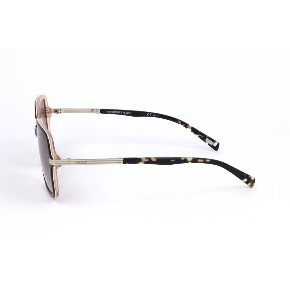 Levi's Sonnenbrille aus schwarzem Harz