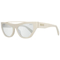 Emilio Pucci Weiße Sonnenbrille aus Metall