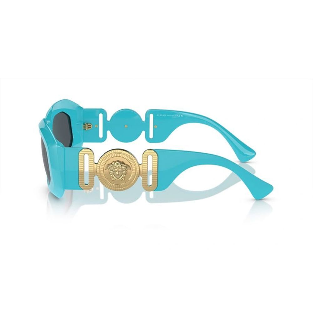 Versace Blaue Acetat-Sonnenbrille